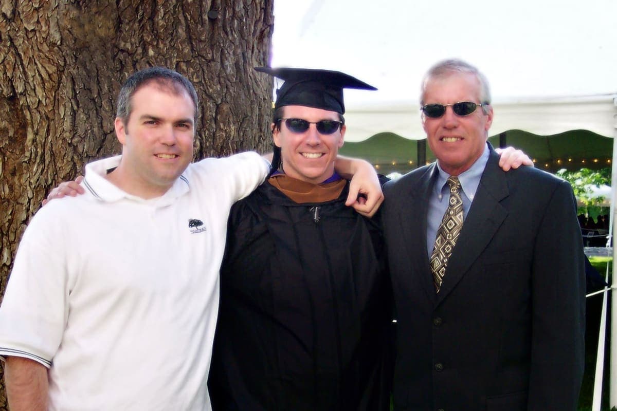 Sean, Brian, and Dad